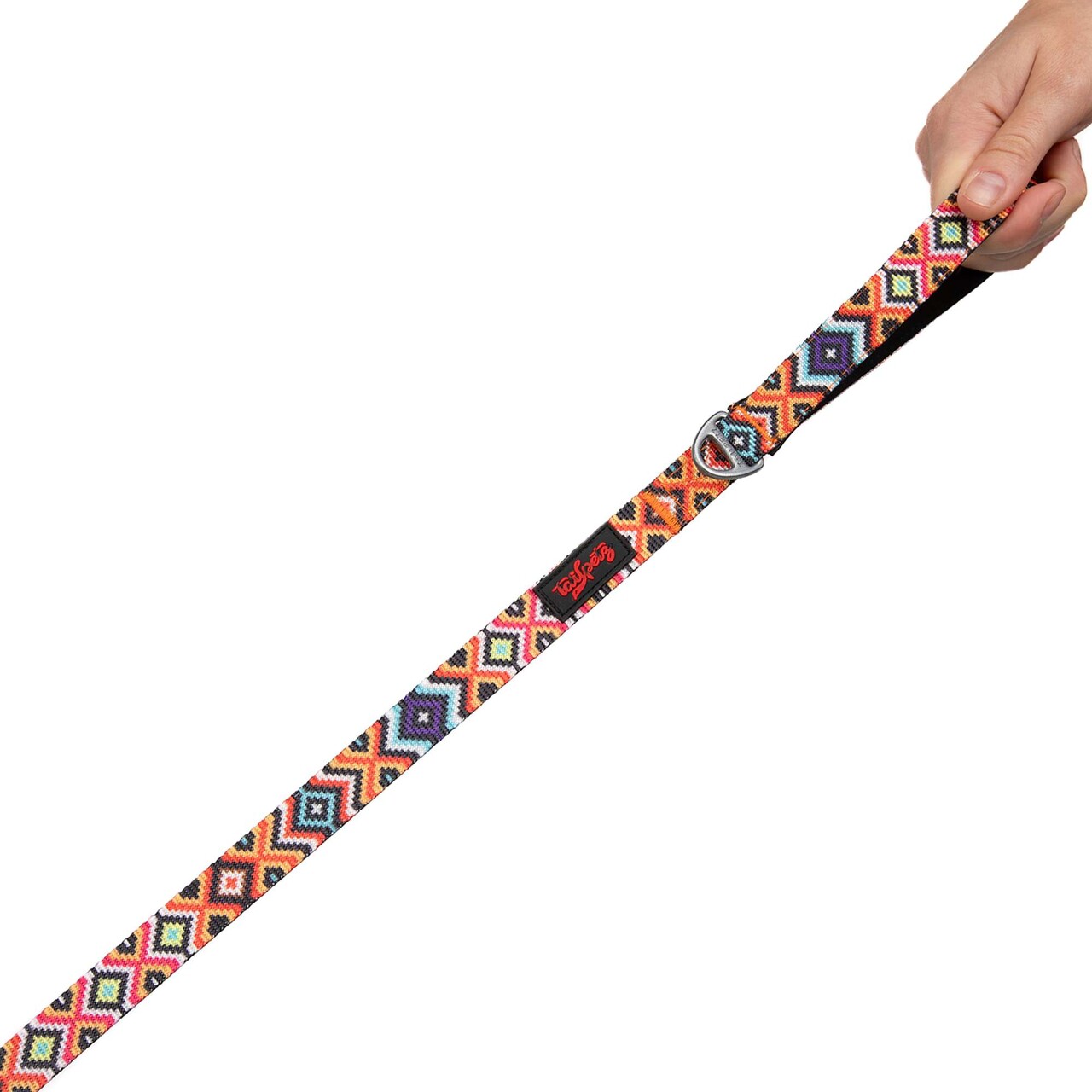 Lesă pentru câini, Paws &amp; Whiskers, Ethnic Small, Multicolor - imagine 3